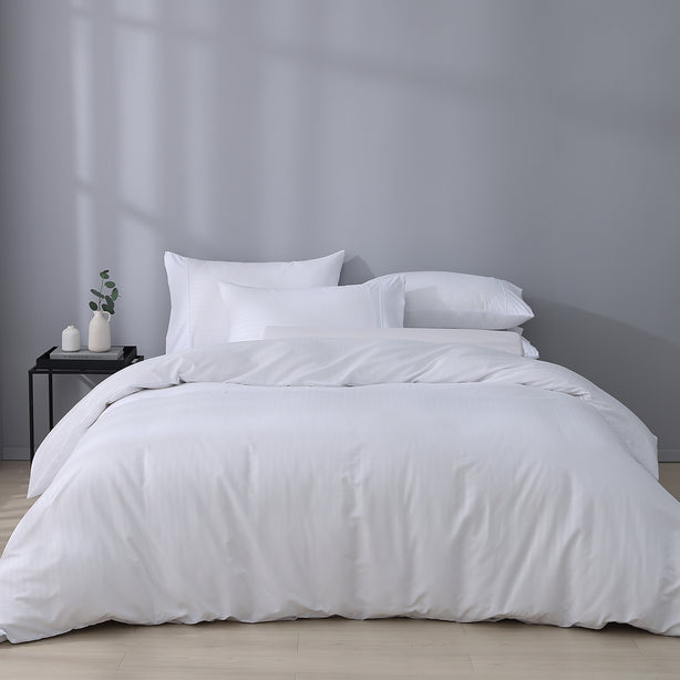Robinsons Silky Soft Luxe Stripe Microfibre Bed Sheet Set Core Collection