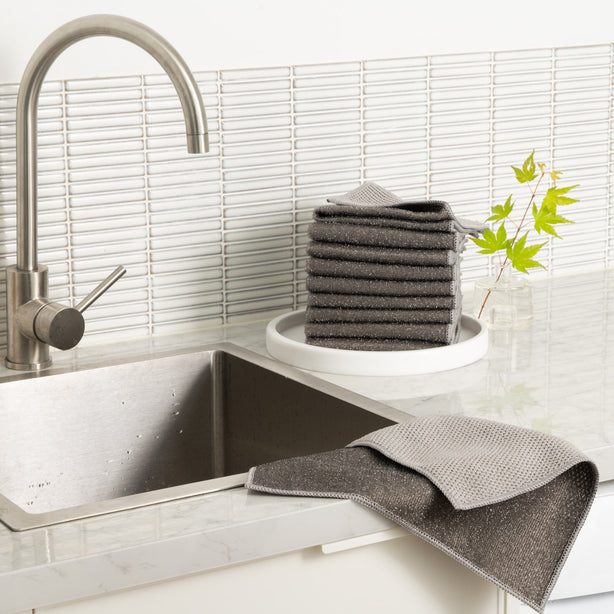Microfibre Reversible Cleaning Scrubbing Cloth Pack of 10 - Robinsons Exclusives
