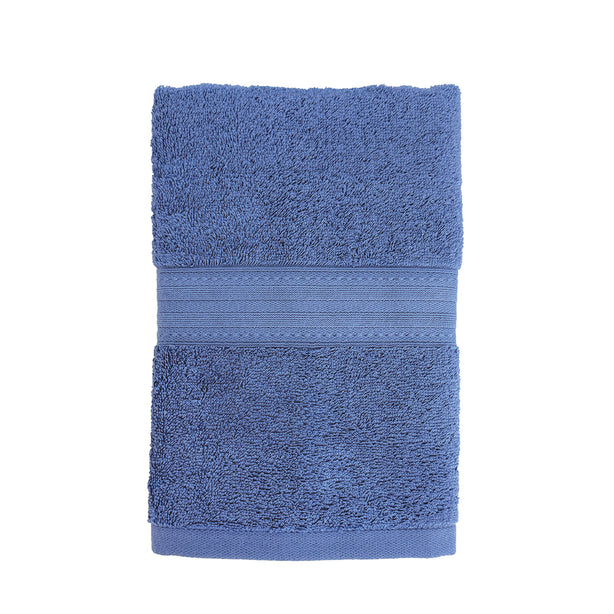 Milton Home Leona 100% Cotton Bath Linen, Blue