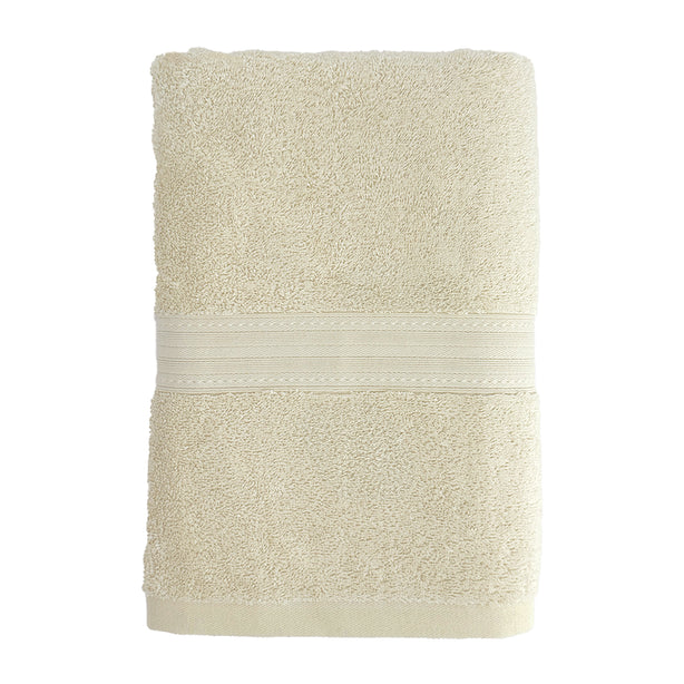 Milton Home Leona 100% Cotton Bath Linen, Sand