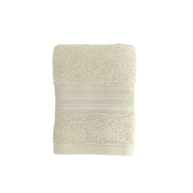 Milton Home Leona 100% Cotton Bath Linen, Sand