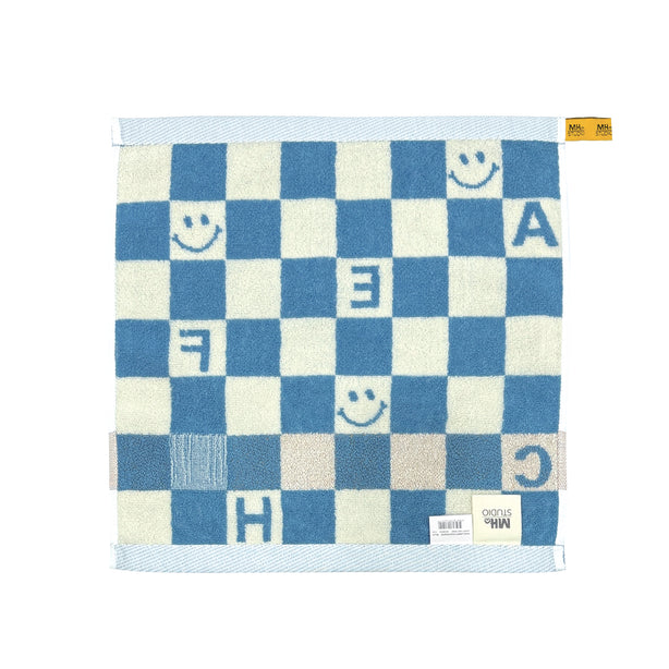 Milton Home Studio Loopy Face Towel With Loop, Checkmate, Set Of 3