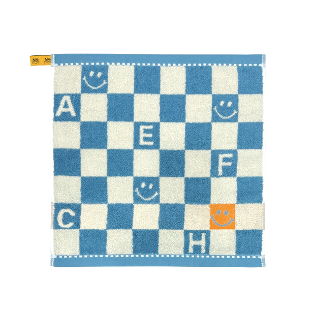 Milton Home Studio Loopy Face Towel With Loop, Checkmate, Set Of 3