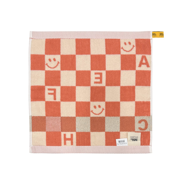 Milton Home Studio Loopy Face Towel With Loop, Checkmate, Set Of 3