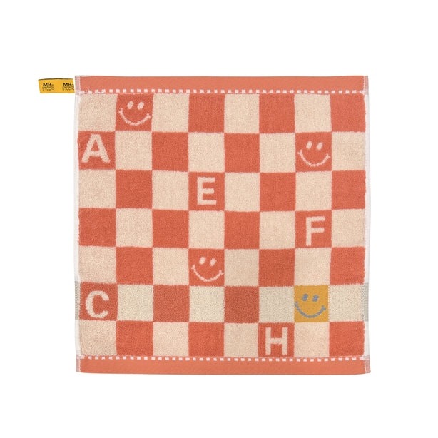 Milton Home Studio Loopy Face Towel With Loop, Checkmate, Set Of 3