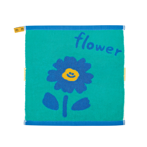 Milton Home Studio Loopy Face Towel With Loop, Flower, Set Of 3