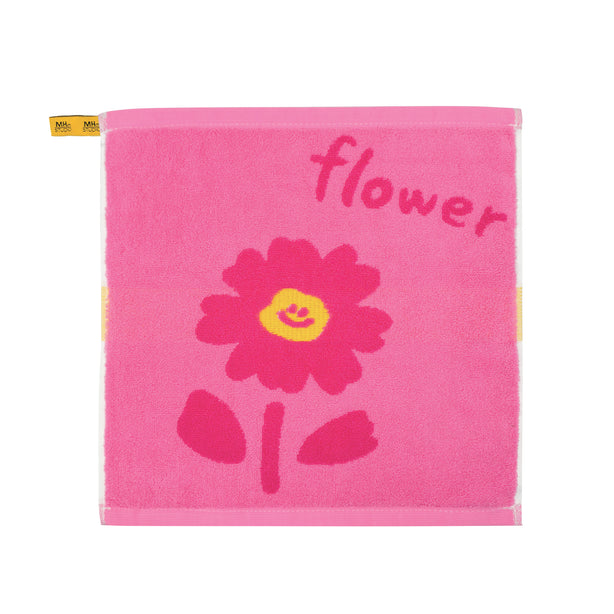 Milton Home Studio Loopy Face Towel With Loop, Flower, Set Of 3