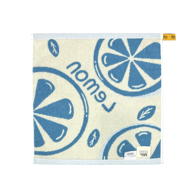 Milton Home Studio Loopy Face Towel With Loop, Lemon, Set Of 3