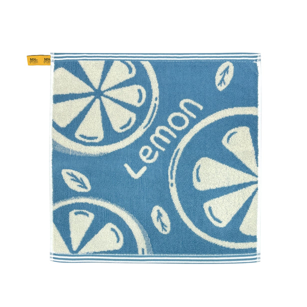 Milton Home Studio Loopy Face Towel With Loop, Lemon, Set Of 3