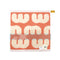 Milton Home Studio Loopy Face Towel With Loop, Mum, Set Of 3