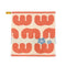 Milton Home Studio Loopy Face Towel With Loop, Mum, Set Of 3