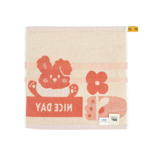 Milton Home Studio Loopy Face Towel With Loop, Nice Day, Set Of 3