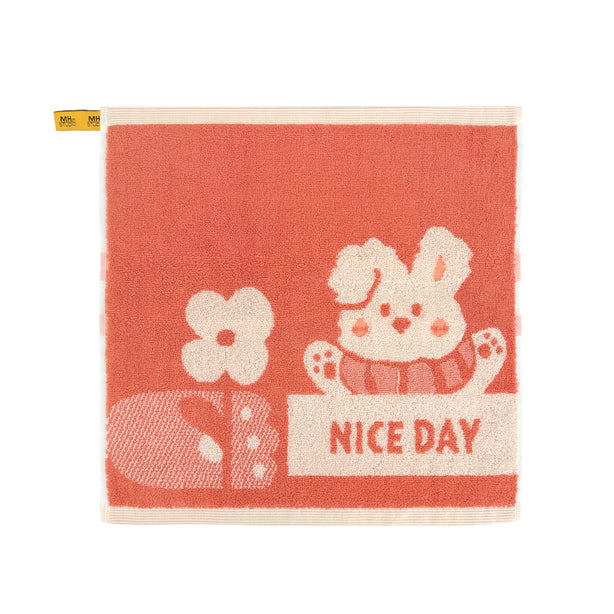 Milton Home Studio Loopy Face Towel With Loop, Nice Day, Set Of 3