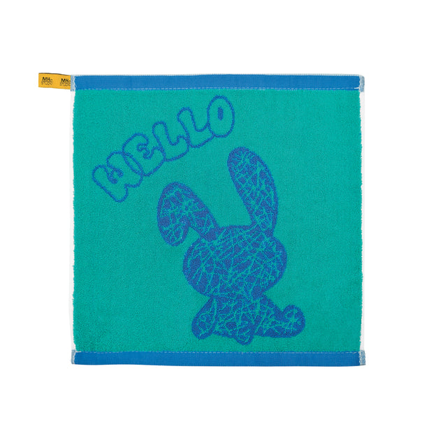 Milton Home Studio Loopy Face Towel With Loop, Rabbit, Set Of 3