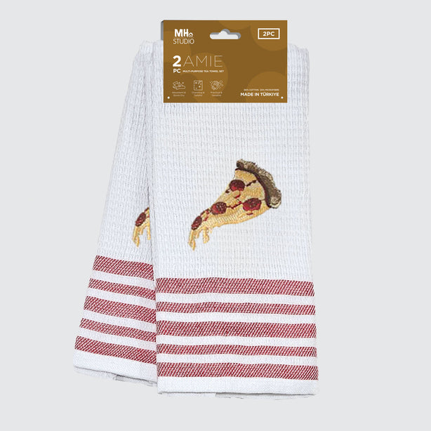 Milton Home Studio Amie 2 Piece Muti-Purpose Tea Towel Set