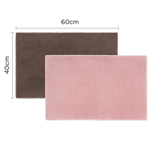 Milton Home Studio Bess 100% Microfibre 2 Piece Rag Set, Set Of 2
