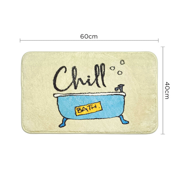 Milton Home Studio 100% Microfibre Anti-Slip Mat, Splaz