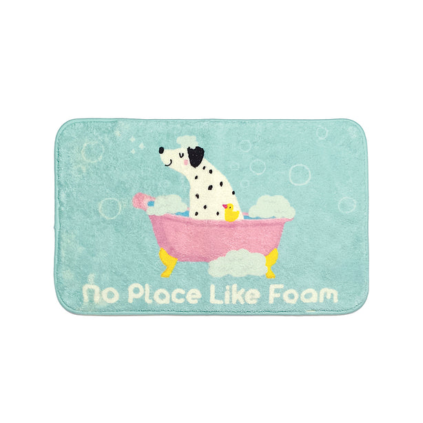 Milton Home Studio 100% Microfibre Anti-Slip Mat, Splaz