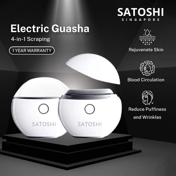 Satoshi Electric Guasha 4 in 1 Scrapping Massager 4 Modes Face Lifting Slimming