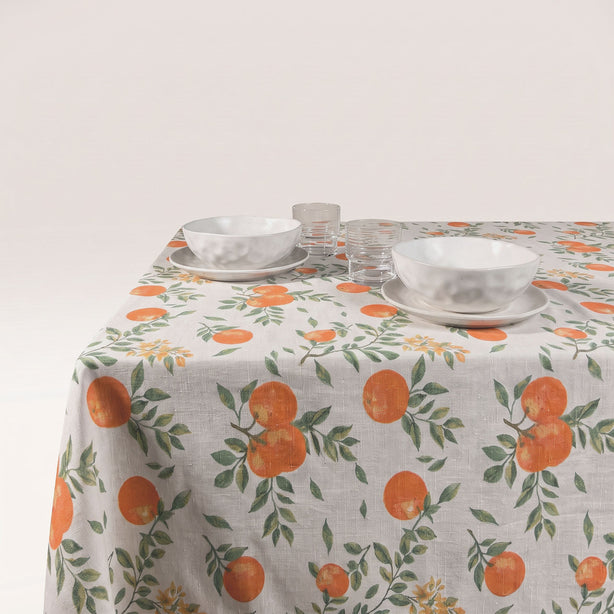 Mandarin Bloom Table Cloth Heritage Collection by Robinsons