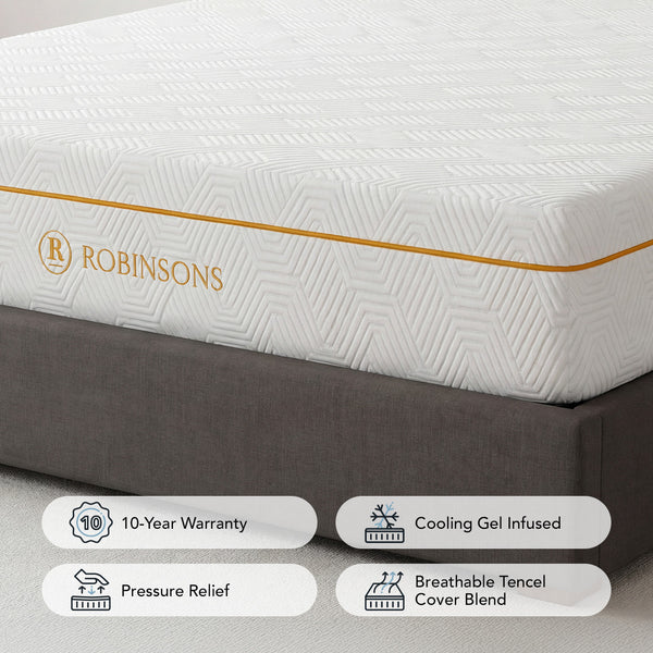 CoolRest Memory Foam Orthopaedic Mattress Heritage Collection by Robinsons