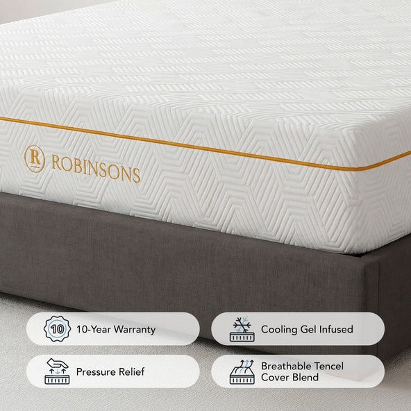 CoolRest Memory Foam Orthopaedic Mattress Heritage Collection by Robinsons