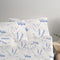Cool Bamboo Misty Bloom Printed Fitted Sheet Set Hotel Collection by Robinsons