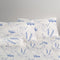 Cool Bamboo Misty Bloom Printed Fitted Sheet Set Hotel Collection by Robinsons