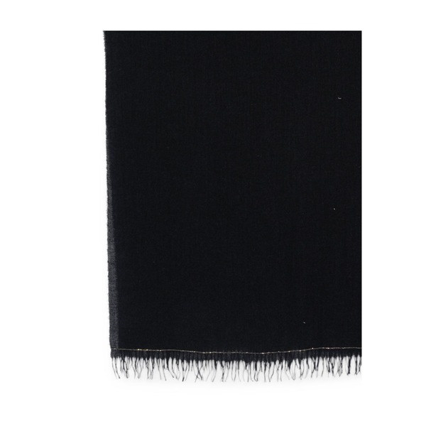 Navy Woven Texture Scarf