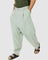 August Loose fit trousers Green Mist