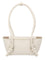 FLECA Mini Calfskin Shoulder Bag - Off White