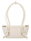 FLECA Mini Calfskin Shoulder Bag - Off White