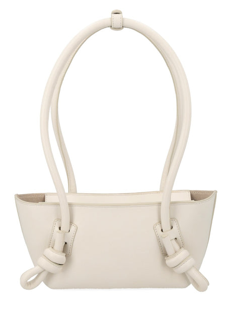 FLECA Mini Calfskin Shoulder Bag - Off White