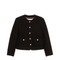 Brown Wool Felted Jacket