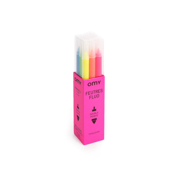 OMY 9 Markers - Neon