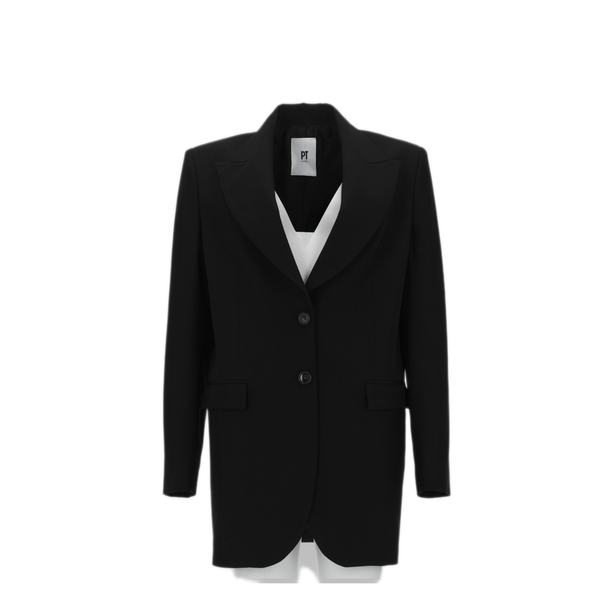 Virgin Wool Oversized Jacket