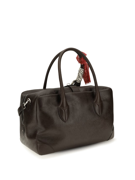Vita Medium Cow Leather Handbag - Mahogany