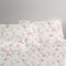 Cool Bamboo Petal Dusk Printed Fitted Sheet Set Hotel Collection by Robinsons