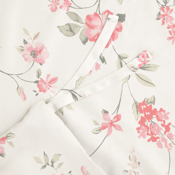 Cool Bamboo Petal Dusk Printed Bed Sheet Set Hotel Collection by Robinsons