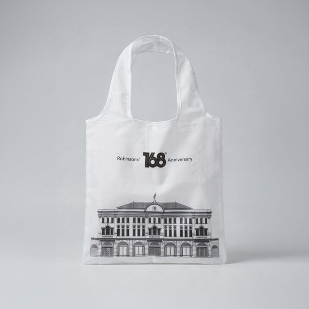 Robinsons Foldable Plush Keychain Tote Bag
