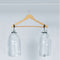 [Bundle of 10] Sweet Home Premium Wooden Clothes Hanger Matte Texture Classic Wood Hanger Metal Hook Clothes Wardrobe Drying Rack