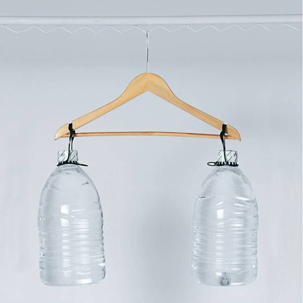 [Bundle of 10] Sweet Home Premium Wooden Clothes Hanger Matte Texture Classic Wood Hanger Metal Hook Clothes Wardrobe Drying Rack
