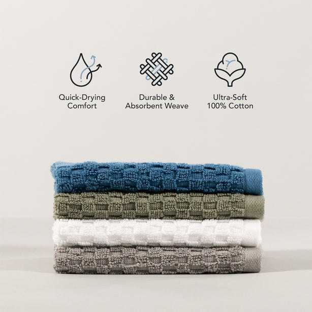 Robinsons Quick Dry Premium Face Towel Core Collection