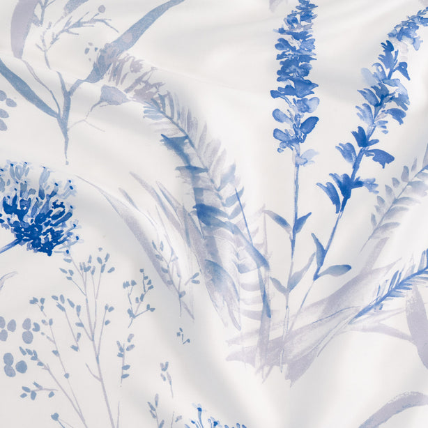 Cool Bamboo Misty Bloom Printed Fitted Sheet Set Hotel Collection by Robinsons