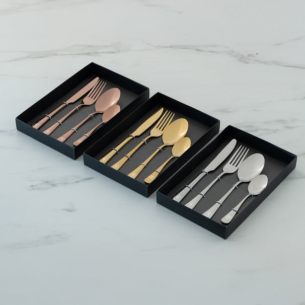 Robinsons Stainless Steel 4-Piece Cutlery Set