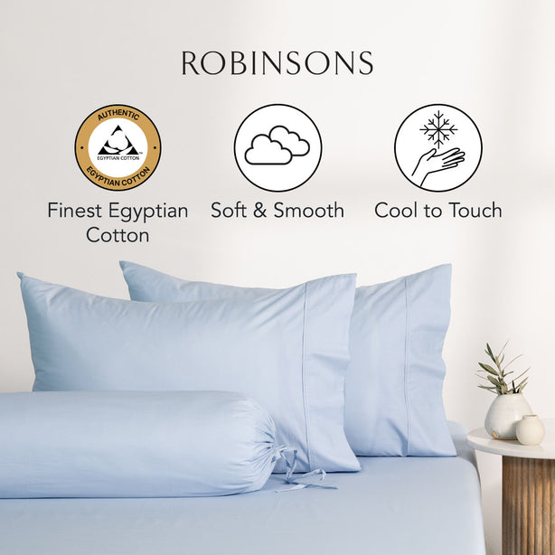 Egyptian Luxury Fitted Sheet Set Heritage Collection by Robinsons