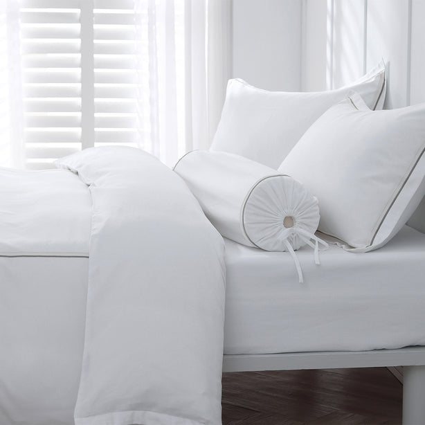Royale 1200TC Embroidered Bed Sheet Set Hotel Collection by Robinsons