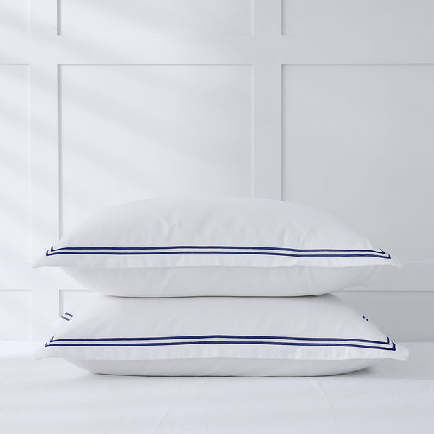 Royale 1000TC Embroidered Bed Sheet Set Hotel Collection by Robinsons