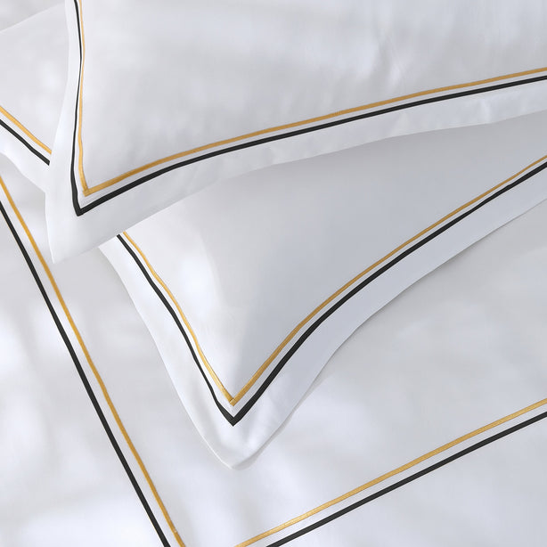 Royale 1200TC Embroidered Bed Sheet Set Hotel Collection by Robinsons
