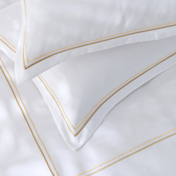 Royale 1200TC Embroidered Bed Sheet Set Hotel Collection by Robinsons